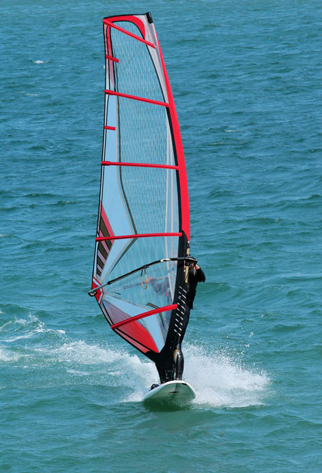 windsurfing beach iris hotel