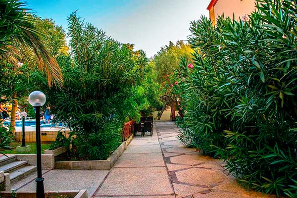 canakkale hotel garden
